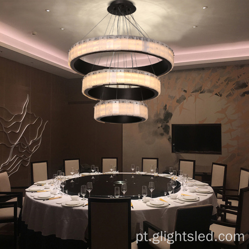 Candelabro LED decorativo popular para sala de estar